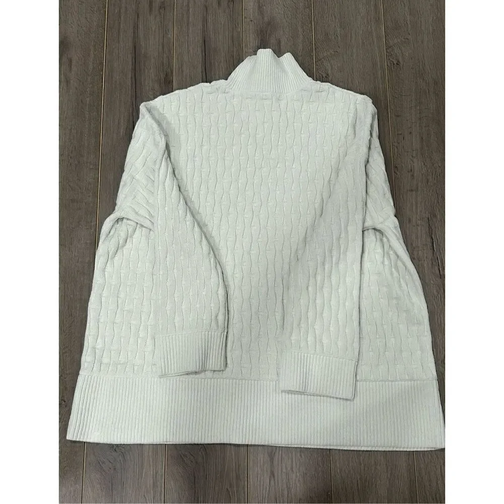 Lululemon Cable-Knit Oversized Crewneck LARGE